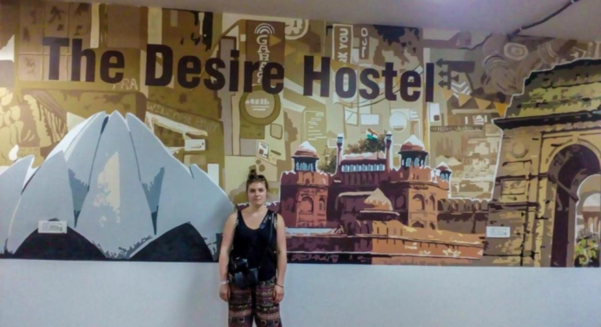 The Desire Hostel New Delhi Eksteriør billede