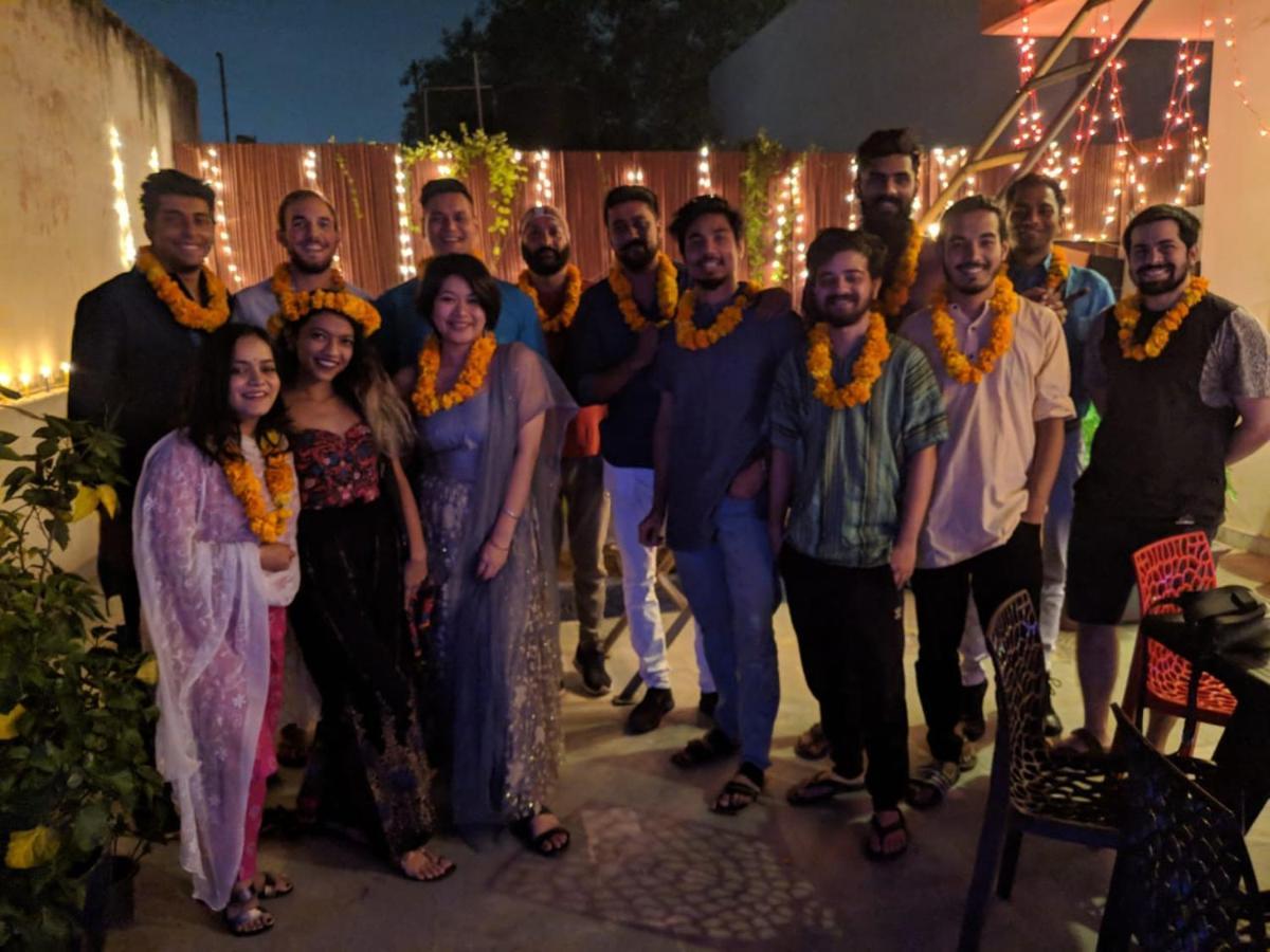 The Desire Hostel New Delhi Eksteriør billede